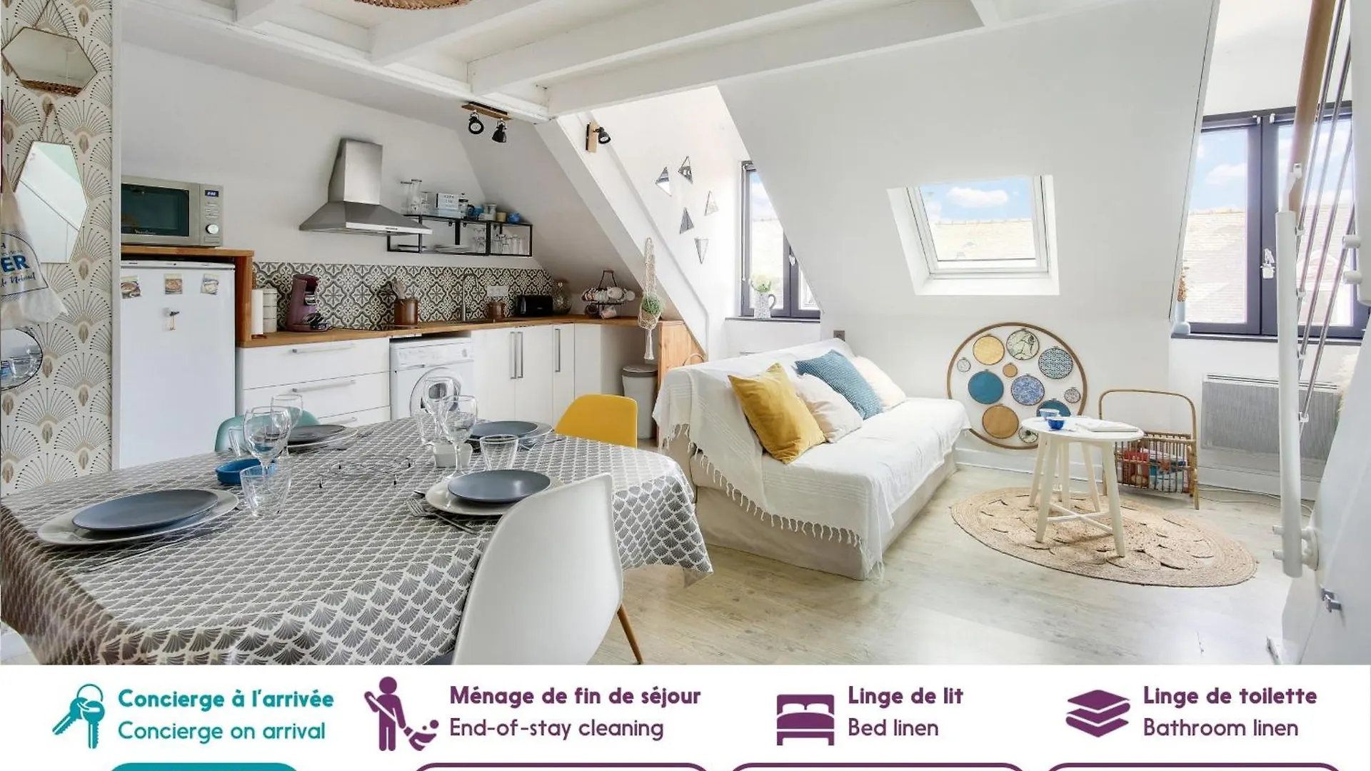 Appartement Pour 4 A 200M De La Plage Du Prieure Dinard 0*,